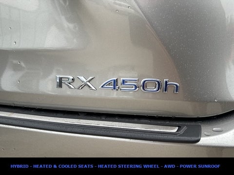 2021 Lexus RX 450h HYBRID AWD in Chicago, IL - Zeigler Chrysler Dodge Jeep Ram Schaumburg