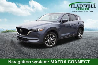 2020 Mazda Mazda CX-5 Signature Navigation system: MAZDA CONNECT Power moonroof in Chicago, IL - Zeigler Chrysler Dodge Jeep Ram Schaumburg