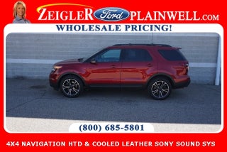 2015 Ford Explorer Sport 4X4 NAVIGATION HTD &amp; COOLED LEATHER SONY SOUND SYS