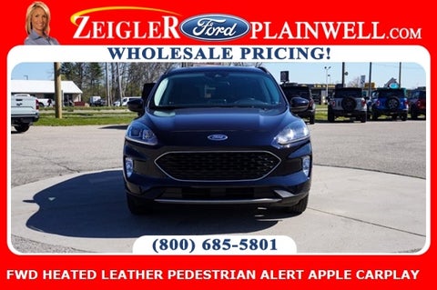 2021 Ford Escape SEL FWD HEATED LEATHER PEDESTRIAN ALERT APPLE CARPLAY in Chicago, IL - Zeigler Chrysler Dodge Jeep Ram Schaumburg