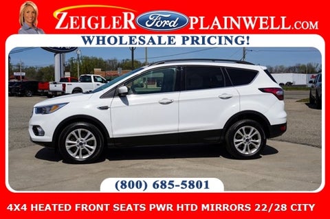 2018 Ford Escape SE 4X4 HEATED FRONT SEATS PWR HTD MIRRORS 22/28 CITY in Chicago, IL - Zeigler Chrysler Dodge Jeep Ram Schaumburg