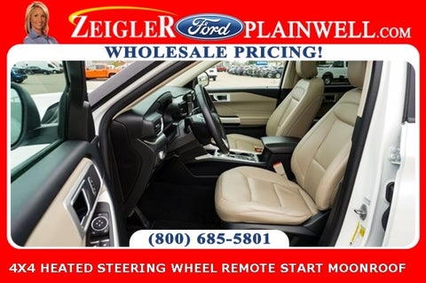 2021 Ford Explorer XLT 4x4 PANORAMIC MOONROOF NAVIGATION HEATED LEATHER in Chicago, IL - Zeigler Chrysler Dodge Jeep Ram Schaumburg