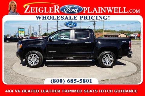 2018 GMC Canyon SLT 4X4 V6 HEATED LEATHER TRIMMED SEATS HITCH GUIDANCE in Chicago, IL - Zeigler Chrysler Dodge Jeep Ram Schaumburg