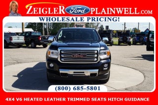 2018 GMC Canyon SLT 4X4 V6 HEATED LEATHER TRIMMED SEATS HITCH GUIDANCE in Chicago, IL - Zeigler Chrysler Dodge Jeep Ram Schaumburg