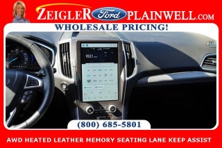 2021 Ford Edge Titanium AWD HEATED LEATHER MEMORY SEATING LANE KEEP ASSIST in Chicago, IL - Zeigler Chrysler Dodge Jeep Ram Schaumburg