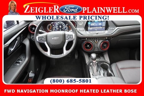 2021 Chevrolet Blazer RS FWD NAVIGATION MOONROOF HEATED LEATHER BOSE in Chicago, IL - Zeigler Chrysler Dodge Jeep Ram Schaumburg